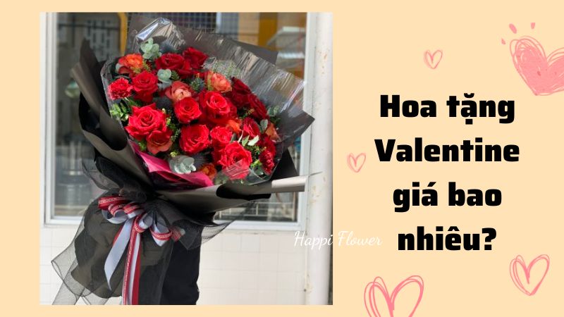 hoa tặng vợ ngày valentine - Hoa tươi Happi Flower